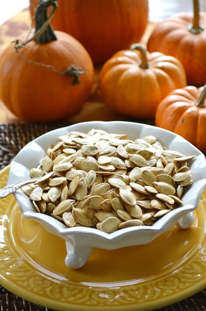 crunchy savory squash seeds